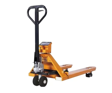 Тележка гидравлическая с весами 2000 кг 1150 мм полиуретановые колеса TOR AC-CW2 (серия DR) 1050405 купить в Челябинске