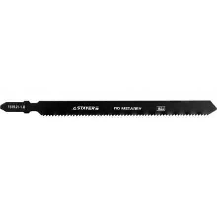 Полотна STAYER &quot;PROFI&quot;, T318B, для эл/лобзика, HSS, по металлу (2,5-6мм), EU-хвост., шаг 1,8мм, 110мм, 2шт 159951-1.8_z01 купить в Челябинске
