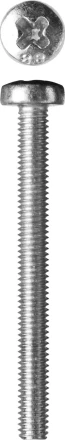 Винт ЗУБР &quot;МАСТЕР&quot; DIN 7985, класс прочности 4.8, оцинкованный, M3x30мм, 5кг 303150-03-030 купить в Челябинске