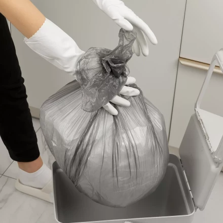 Пакеты для мусора 30 л x 50 шт. серые, Home Palisad 927075 купить в Челябинске