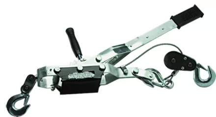 Лебедка рычажная тяга - 2 т подъем - 0.8 т одинарное храповое колесо  MATRIX 52220 купить в Челябинске