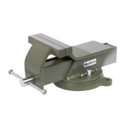 Тиски слесарные Сибртех 18619, 125 мм, стальные, поворотные