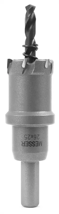 ТСТ коронка MESSER 26X25 с центрирующим сверлом и толкающей пружиной купить в Челябинске