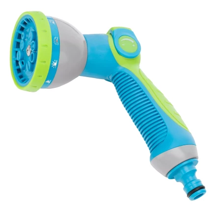 Набор поливочный Palisad 67671, шланг 7,5-22,5м, пистолет 8 реж., чехол, подвес, LUXE купить в Челябинске