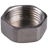 Заглушка GENERAL FITTINGS никелированная латунь, 6-ти гранная головка, внутренняя резьба, 1" 51097-1 купить в Челябинске