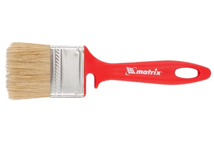 Кисть флейцевая "ЭМАЛИ" 50х12 мм MATRIX Color Line 83352 купить в Челябинске