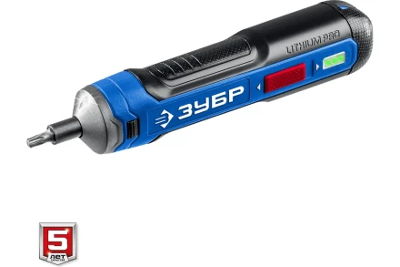 ЗУБР ZUBR GO 4 Vmax, аккумуляторная отвертка, кейс, 33 биты, Профессионал (PSD-4S) купить в Челябинске