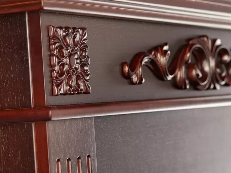 Портал для электрического камина Electrolux Noce 25 шпон темный дуб купить в Челябинске