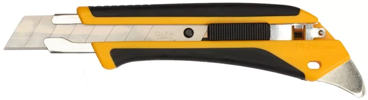 Нож OLFA "AUTOLOCK", двухкомпонентный корпус, 18мм OL-L5-AL купить в Челябинске