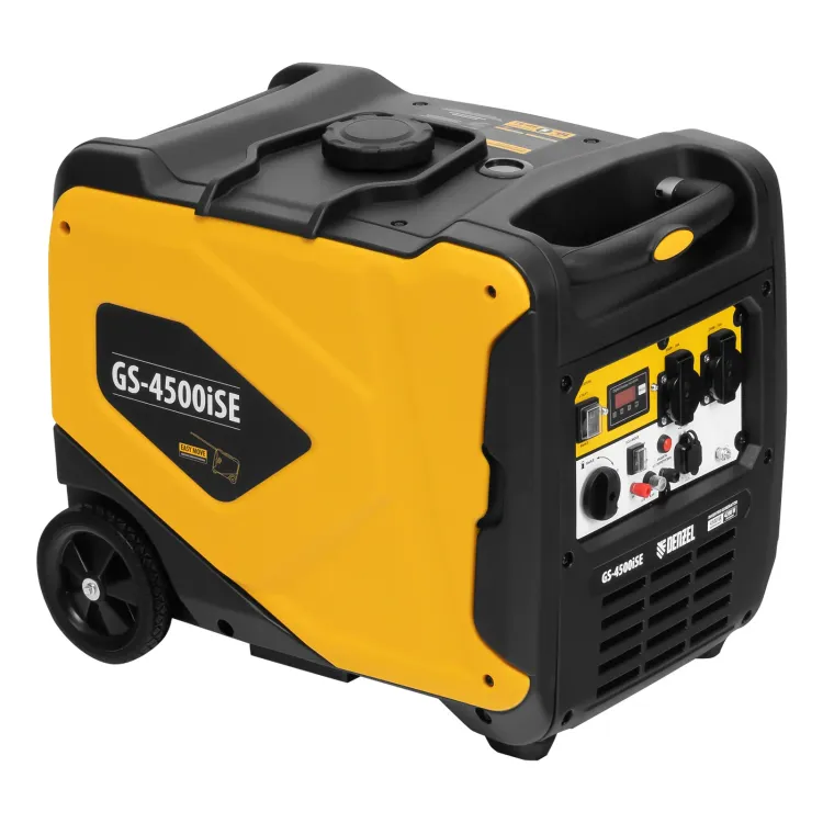 Генератор инверторный GS-4500iSE, 4,5 кВт, 230 В, закрытый корпус,электростартер// Denzel 94714 купить в Челябинске