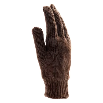 Перчатки трикотажные, двойные, полушерстяные, с ПВХ покрытием, Россия, Сибртех 68634 купить в Челябинске