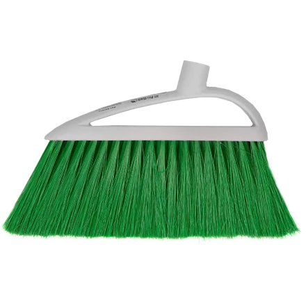 Щетка пластмассовая для подметания пола, премиум, 23 см, без черенка, салатовая щетина, Home Palisad 935575 купить в Челябинске