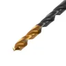 Сверло по металлу, 4,5 мм, HSS-Tin, Golden Tip, 10 шт. Denzel 717211 купить в Челябинске