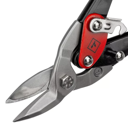 Ножницы по металлу Matrix, 250 мм, левый рез, сталь CRMO, двухкомпонентные рукоятки, PRO 78326 купить в Челябинске