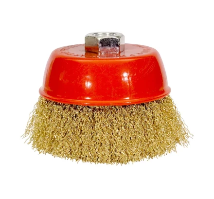 Щетка для УШМ М14/100 мм чашечная сталь прямая VMX 511720 купить в Челябинске