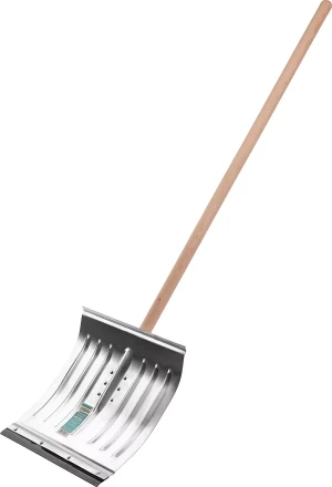 Лопата снеговая алюминиевая с деревянным черенком, 430мм, СИБИН 421857 421857 купить в Челябинске