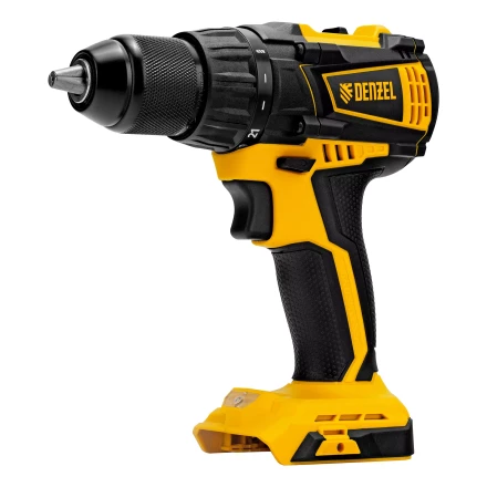 Дрель-шуруповерт аккумуляторная, бесщет. Denzel BLDL-IB-18-0, Li-Ion, 18 В 26122 купить в Челябинске