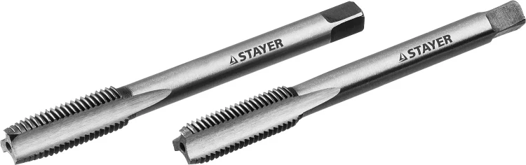 Комплект метчиков STAYER "MASTER", сталь 9ХС, М8х1,0, 2 шт 28025-08-1.0-H2 купить в Челябинске