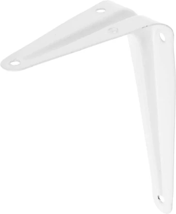 Уголок-кронштейн STAYER &quot;MASTER&quot;, 100х75мм, белый 37400-1 купить в Челябинске