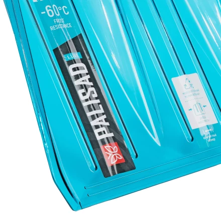 Лопата для уборки снега Palisad 61799, поликарбонат, 260х310х870 мм, стальной черенок, LUXE купить в Челябинске