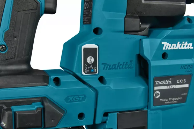 Аккумуляторный 40V перфоратор c пылеудалением Makita HR010GD201 (2АКБ 2,5Ач, ЗУ) купить в Челябинске