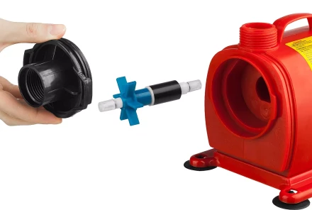 Насос GRINDA фонтанный д/чистой воды, 3 насадки, пропускная способность 3600 л/ч, высота подачи воды 4,2 м, 120 Вт GFP-60-4.2 купить в Челябинске