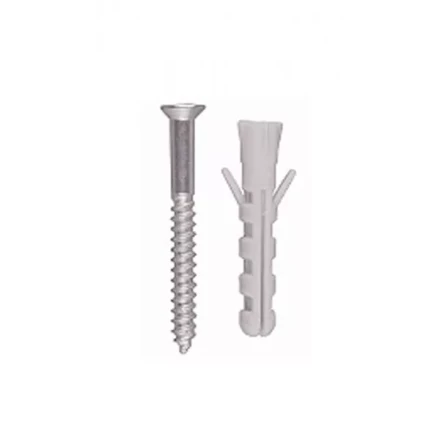 Дюбеля с шурупами, 6x25мм / 4х30мм, 15шт 3066-30-6 купить в Челябинске