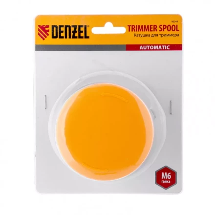 Катушка триммерная автоматическая для Denzel TE-650 гайка M6 Denzel 96349 купить в Челябинске