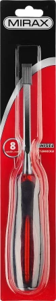 Стамеска MIRAX с двухкомпонентной прозрачной рукояткой, 8мм 1810-08 купить в Челябинске