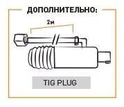 Горелка TIG 17V 140A(35%) M12x1, 4m вентильная (без силового разъема) SH4401-00 Ref.	 Aurora купить в Челябинске