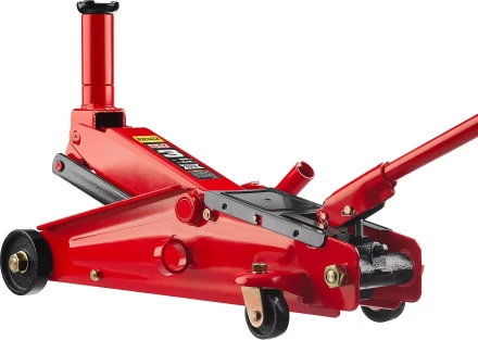 Домкрат гидравлический подкатной &quot;RED FORCE&quot;, для внедорожников, 3т, 155-545мм, STAYER 43157-3 43157-3 купить в Челябинске