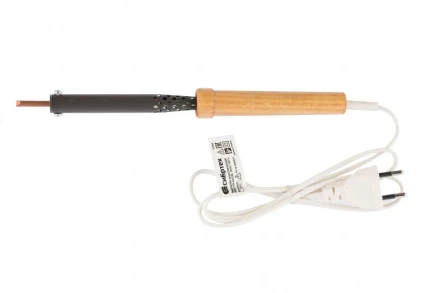 Паяльник электрический Сибртех ЭПСН-03-40/220 деревянная ручка Россия 91302 купить в Челябинске