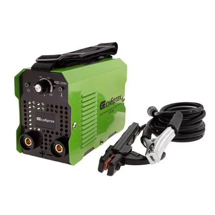 Инверторный аппарат дуговой сварки ИДС-220K, 220 А, ПВ 80%, диаметр электрода 1,6-5 мм Сибртех 94395 купить в Челябинске