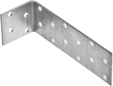 Крепежный угол ЗУБР &quot;МАСТЕР&quot; анкерный, 40х120х40мм, 20шт 310225-040-120 купить в Челябинске