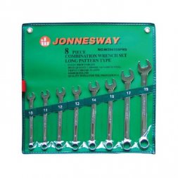 Набор ключей комбинированных удлиненных 10-19мм 8предметов Jonnesway W264108PRS 47376