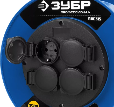 Профессиональные удлинители на пластиковой катушке ПВС 315 силовые серия ПРОФЕССИОНАЛ купить в Челябинске