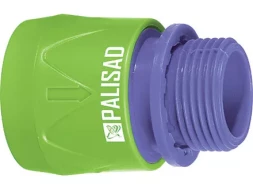 Соединитель пластмассовый быстросъемный внешняя резьба 3/4" PALISAD 66175