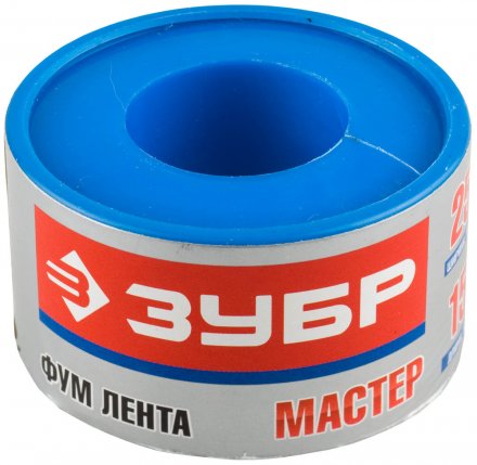 Фумлента ЗУБР &quot;МАСТЕР&quot;, плотность 0,40 г/см3, 0,1ммх25ммх15м 12373-25-040 купить в Челябинске