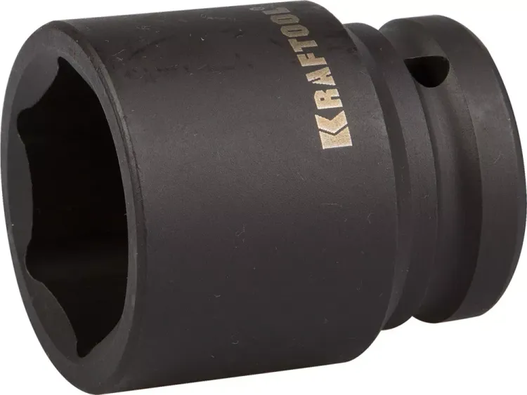 Торцовая головка KRAFTOOL "INDUSTRIE QUALITAT" ударная (3/4"), FLANK, Cr-Mo, фосфатированная, 32 мм 27945-32_z01 купить в Челябинске