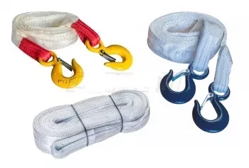 Ремень буксировочный динамический разрывная нагрузка 52т РА. L= 8.0 м 150 мм в 4 слоя купить в Челябинске