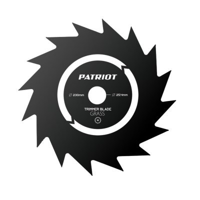 нож для травы PT-GSB16T  230x25.4x1.6   16-зубый   Patriot купить в Челябинске