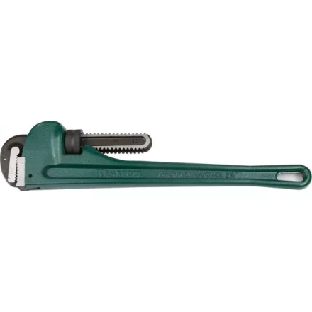 Ключ KRAFTOOL трубный, разводной, быстрозажимной, тип &quot;RIGIT&quot;, Cr-Mo губки, высокотехнологичный Al корпус, цельнокованный, 21/2&quot;/450мм 2728-45_z01 купить в Челябинске