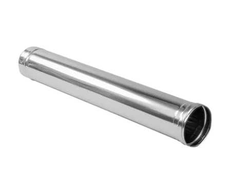 Труба отвода отраб. газов  из нерж.стали 1 м(диаметр 200 мм) для теплогенераторов BALLU JUMBO, FARM, SP купить в Челябинске