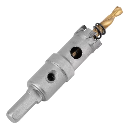 Коронка по металлу твердосплавная, 19 мм Denzel 724001 купить в Челябинске