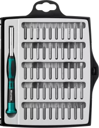 Набор Precision-51: отвертка для точных работ со сменными битами. 25691