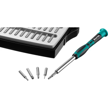 Набор Precision-51: отвертка для точных работ со сменными битами. 25691 купить в Челябинске