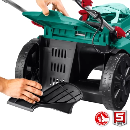 ЗУБР С1-18, 36 В, 37 см, без АКБ, бесщеточная газонокосилка (ГКЛ-3736) купить в Челябинске