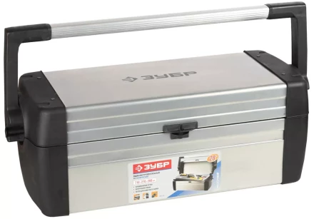 Ящик ЗУБР &quot;МАСТЕРОВОЙ&quot; металлический для инструмента, 28&quot; 38151-28 купить в Челябинске