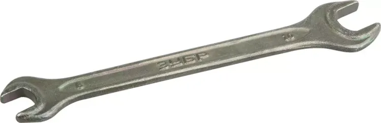 Ключ рожковый ЗУБР, серия "Т-80", оцинкованный, 8х10мм 2701-08-10 купить в Челябинске