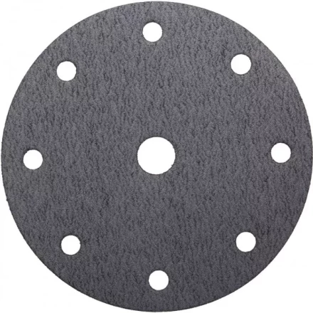 Круг шлифовальный URAGAN &quot;Универсальный водостойкий с покрытием стеарата цинка&quot; на липучке, 9 отв., P100, 150мм, 5шт 907-44114-100-05 купить в Челябинске